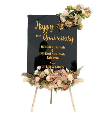 Papan Bunga Akrilik Talakbroto